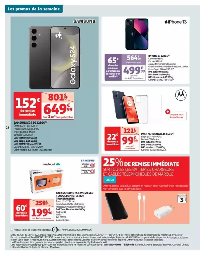 Des prix aussi bas, c'est le top du 29 avril au 11 mai 2025 - Catalogue page 30