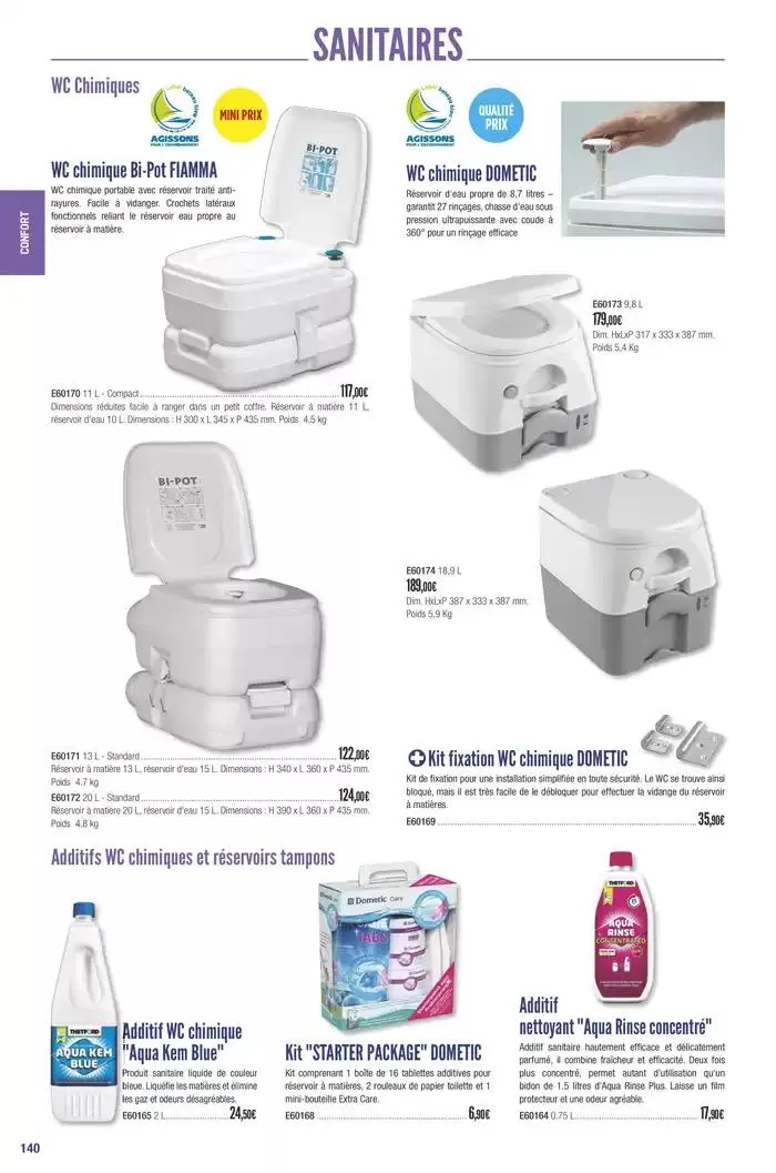 Catalogue Accastillage Diffusion 2025 du 1 janvier au 31 décembre 2025 - Catalogue page 142