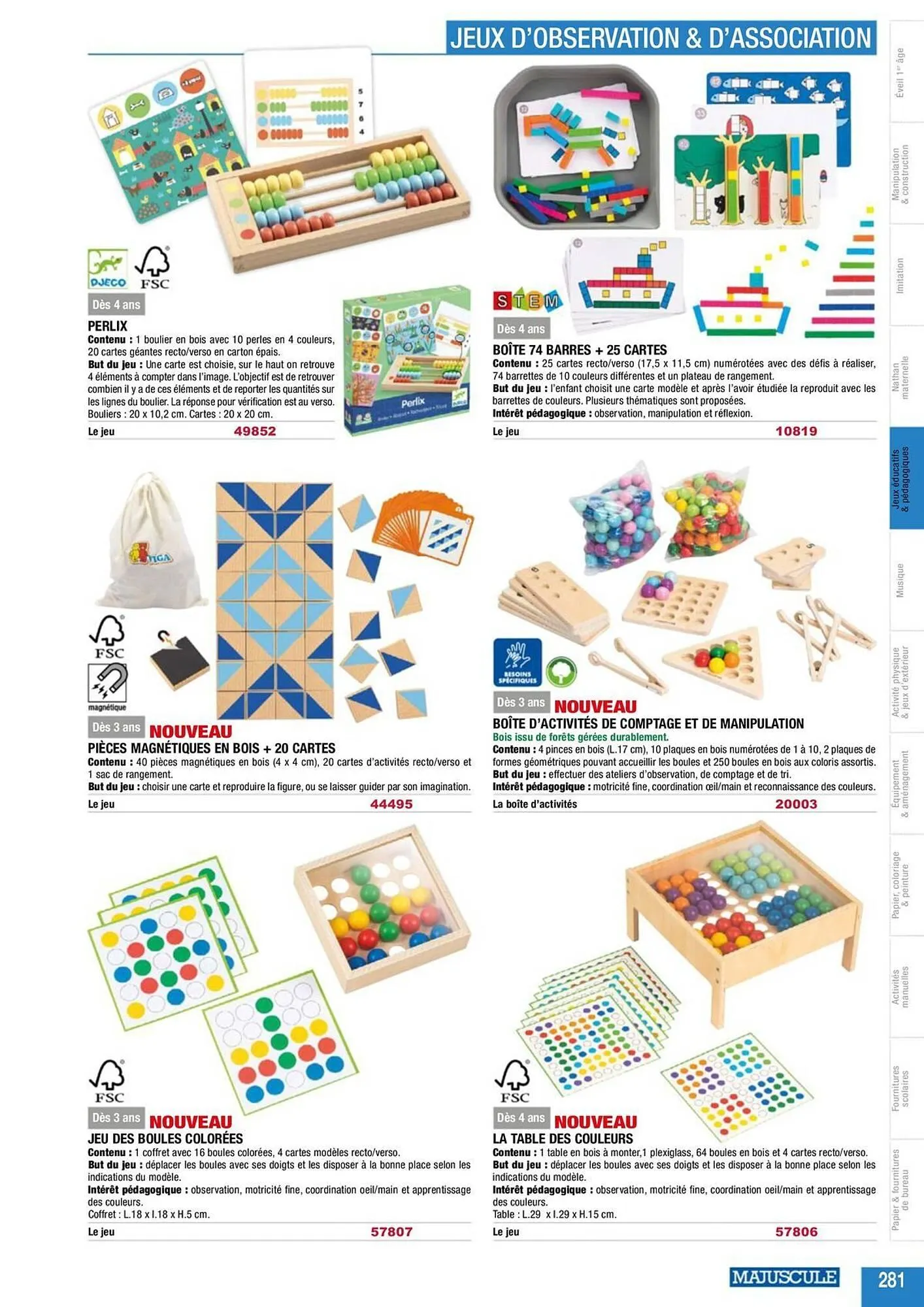 Catalogue Majuscule du 4 mars au 31 décembre 2025 - Catalogue page 305