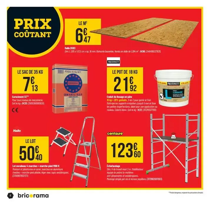 Célébrons les 50 ans Bricorama ! du 7 mai au 18 mai 2025 - Catalogue page 6