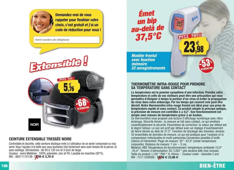 Arrivages de printemps du 6 février au 31 mai 2025 - Catalogue page 106