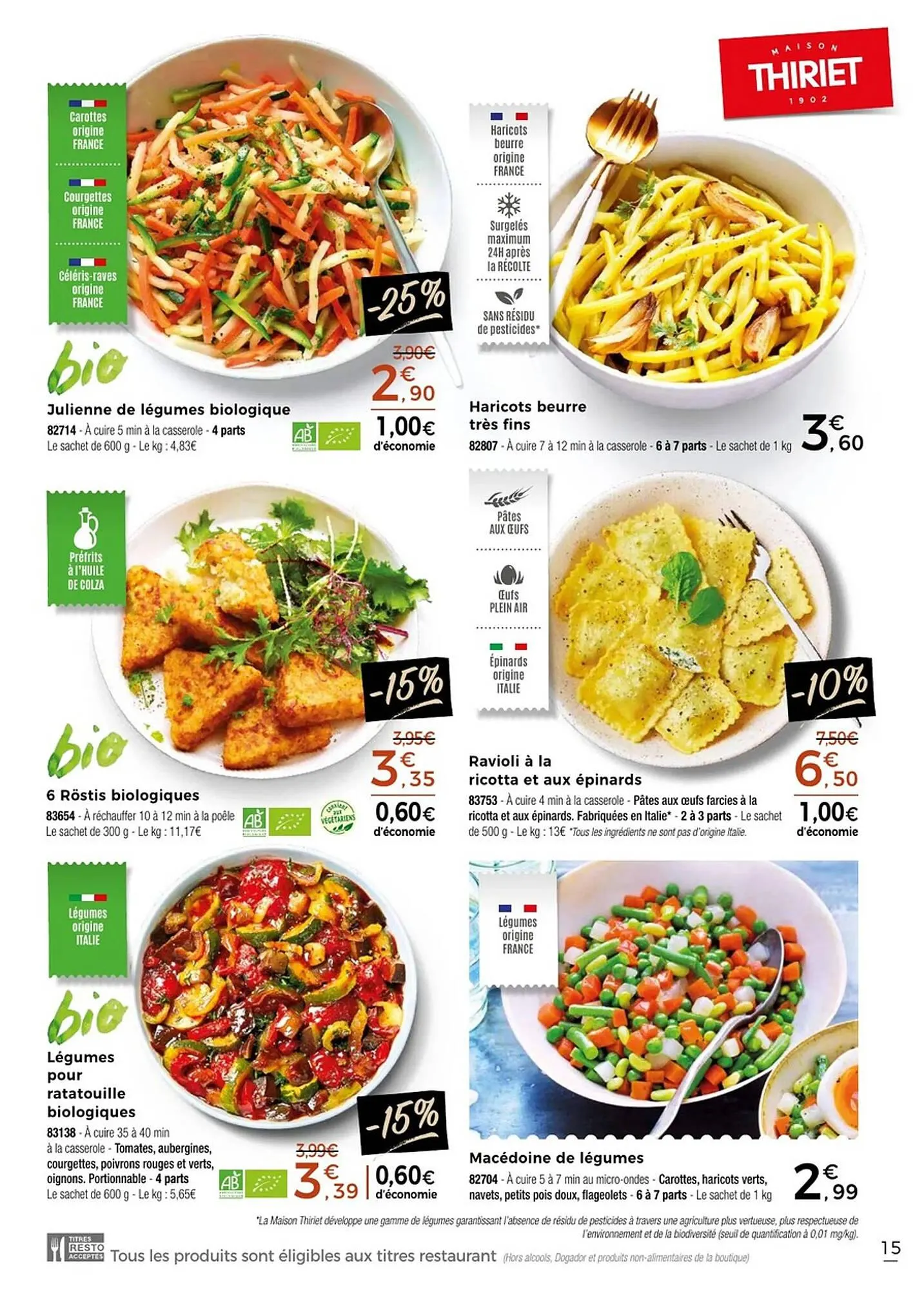 Catalogue Thiriet du 11 juillet au 6 août 2025 - Catalogue page 15