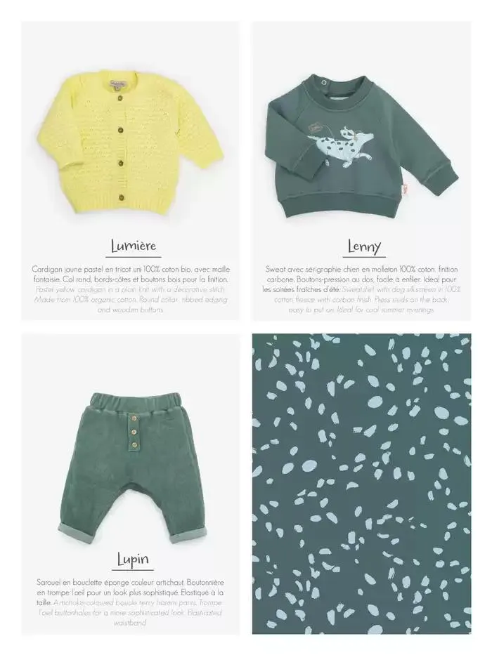 Les Petits Habits Printemps/été 2025 du 1 mars au 30 septembre 2025 - Catalogue page 4