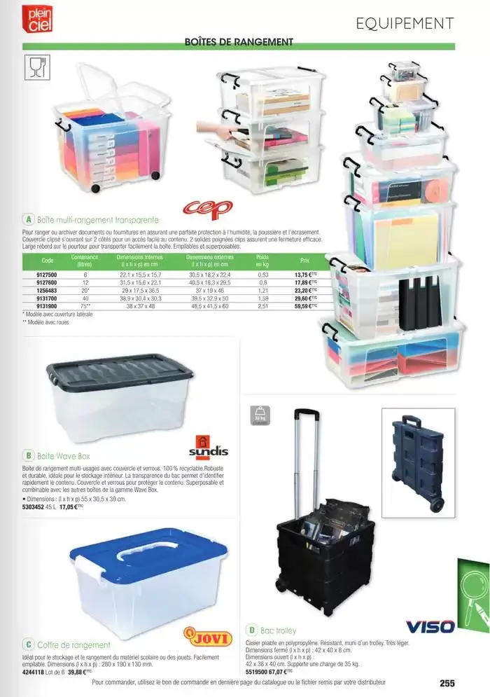 Écoles et loisirs 2025 du 1 janvier au 31 décembre 2025 - Catalogue page 255