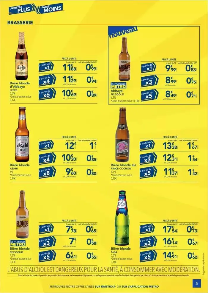 Metro Achetez plus payez moins du 27 février au 26 mars 2025 - Catalogue page 5