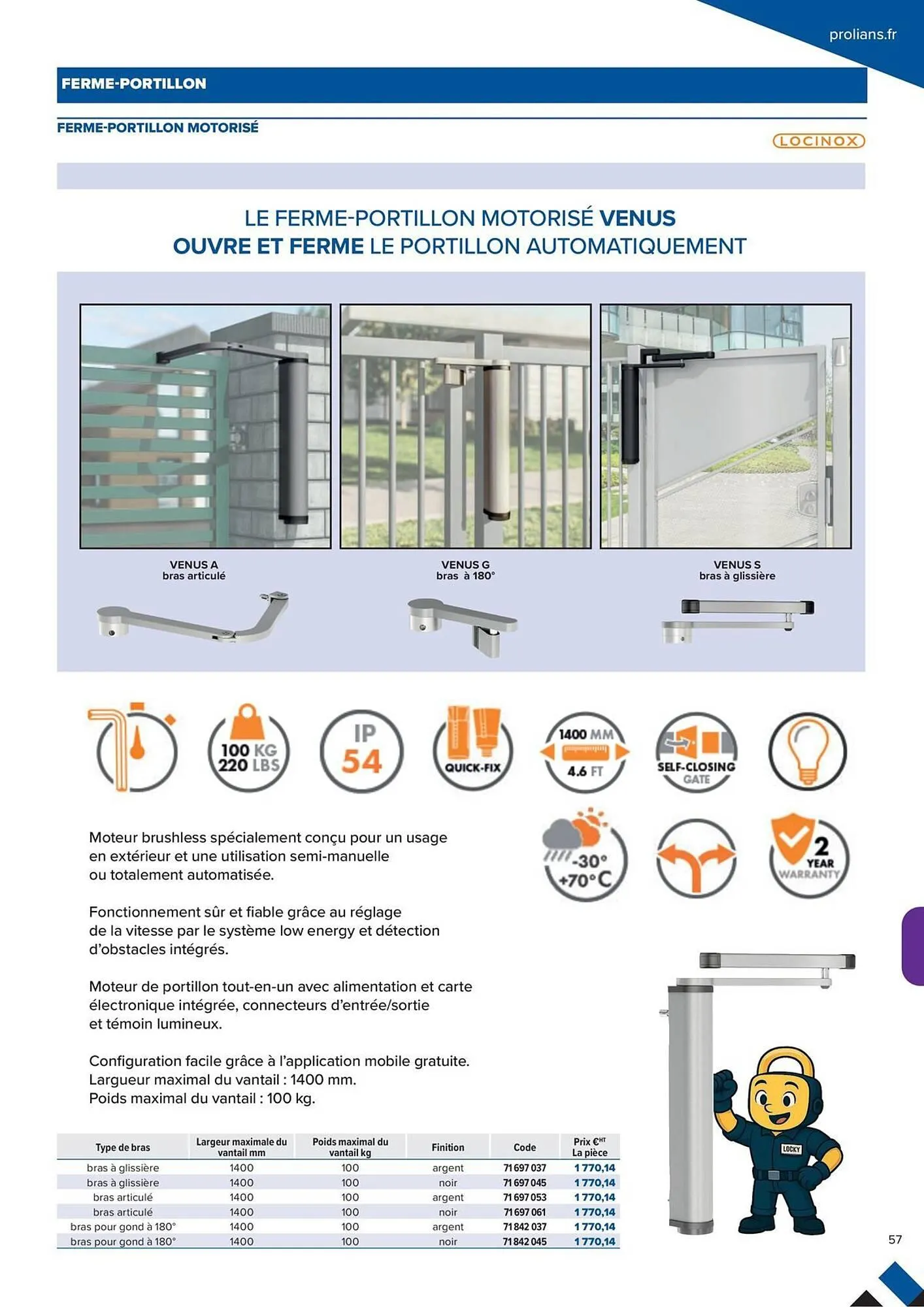 Catalogue Prolians du 2 octobre au 31 décembre 2025 - Catalogue page 57
