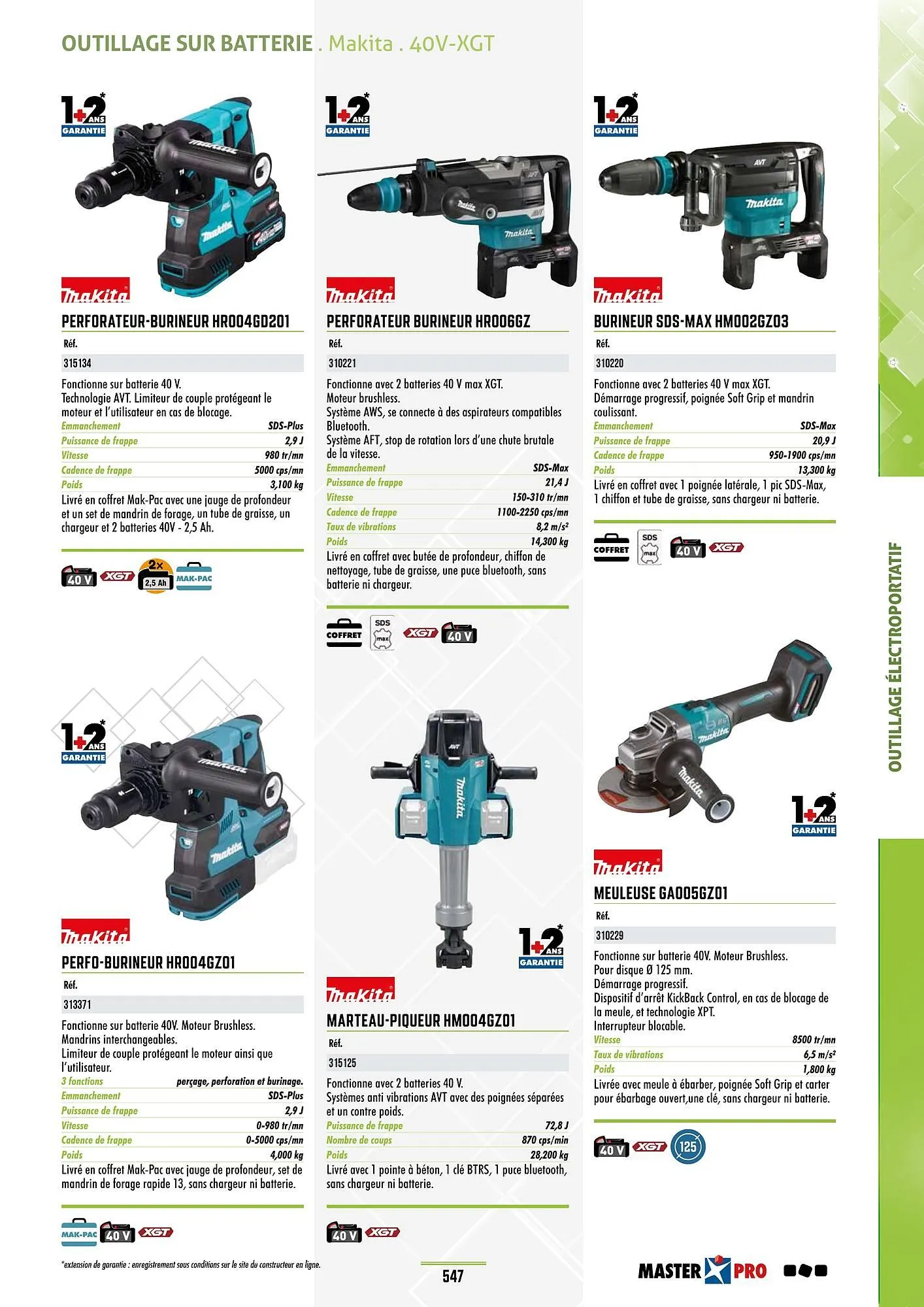 Catalogue Master Pro du 28 janvier au 30 décembre 2028 - Catalogue page 551