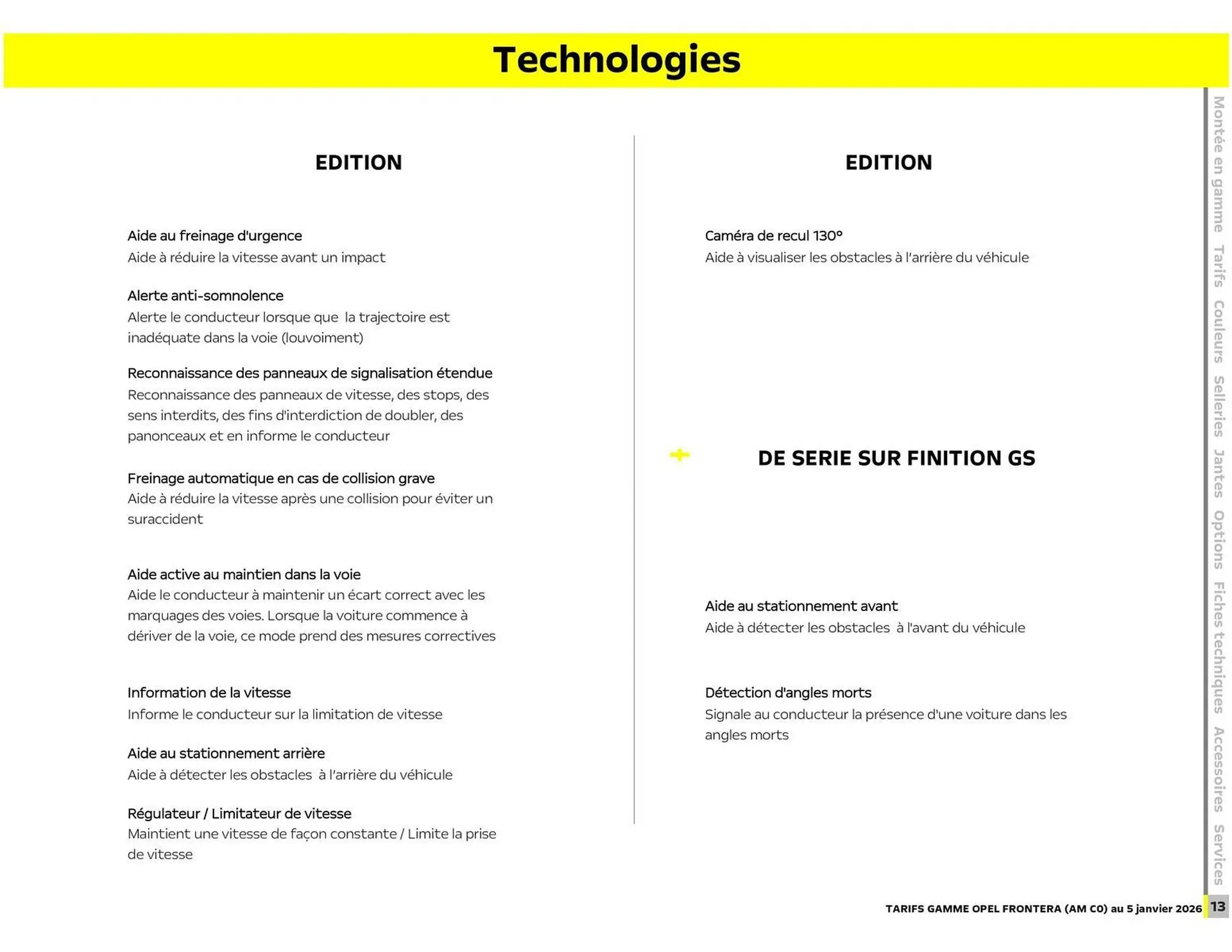 Catalogue Opel du 6 janvier au 6 janvier 2027 - Catalogue page 14