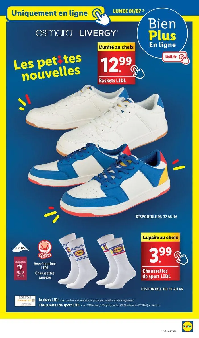 Retrouvez les offres Lidl de la semaine : bricolage, jardin et cuisine ! du 27 juin au 1 juillet 2024 - Catalogue page 41