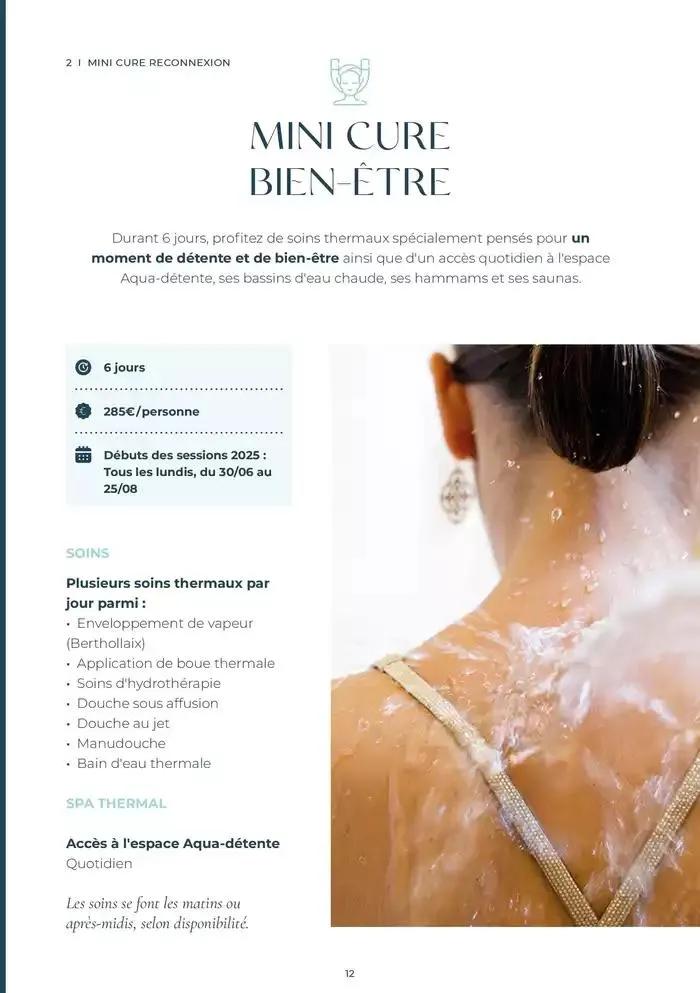 Mini Cures Aix 2025 du 10 février au 31 décembre 2025 - Catalogue page 12