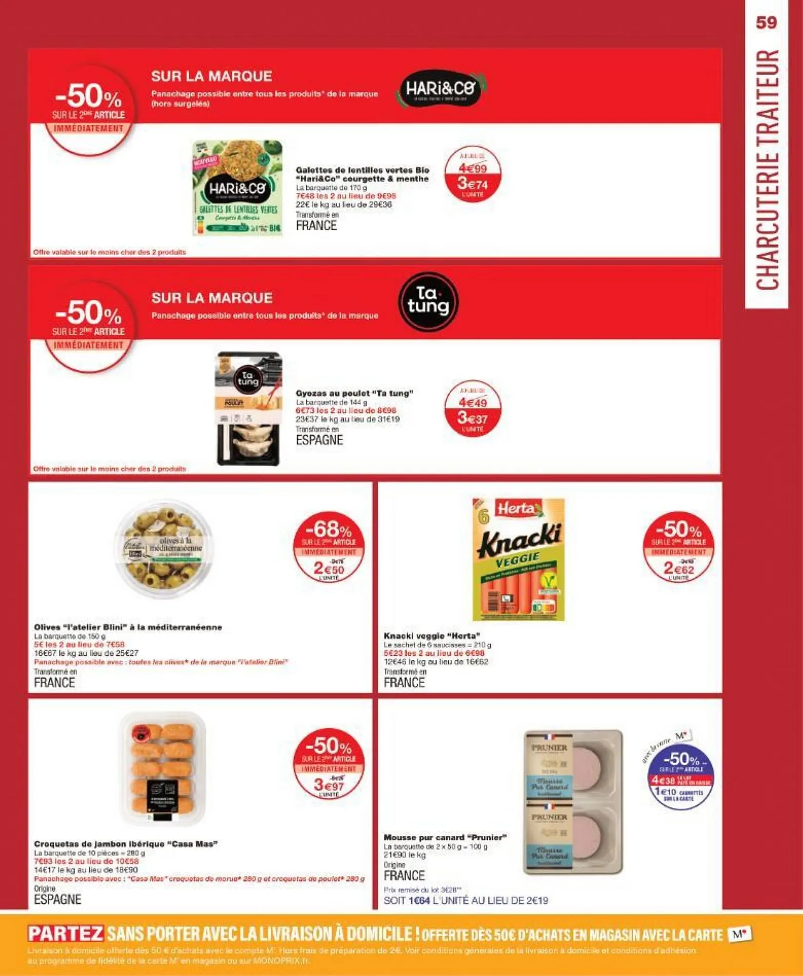Catalogue Monoprix du 4 mars au 23 mars 2025 - Catalogue page 59
