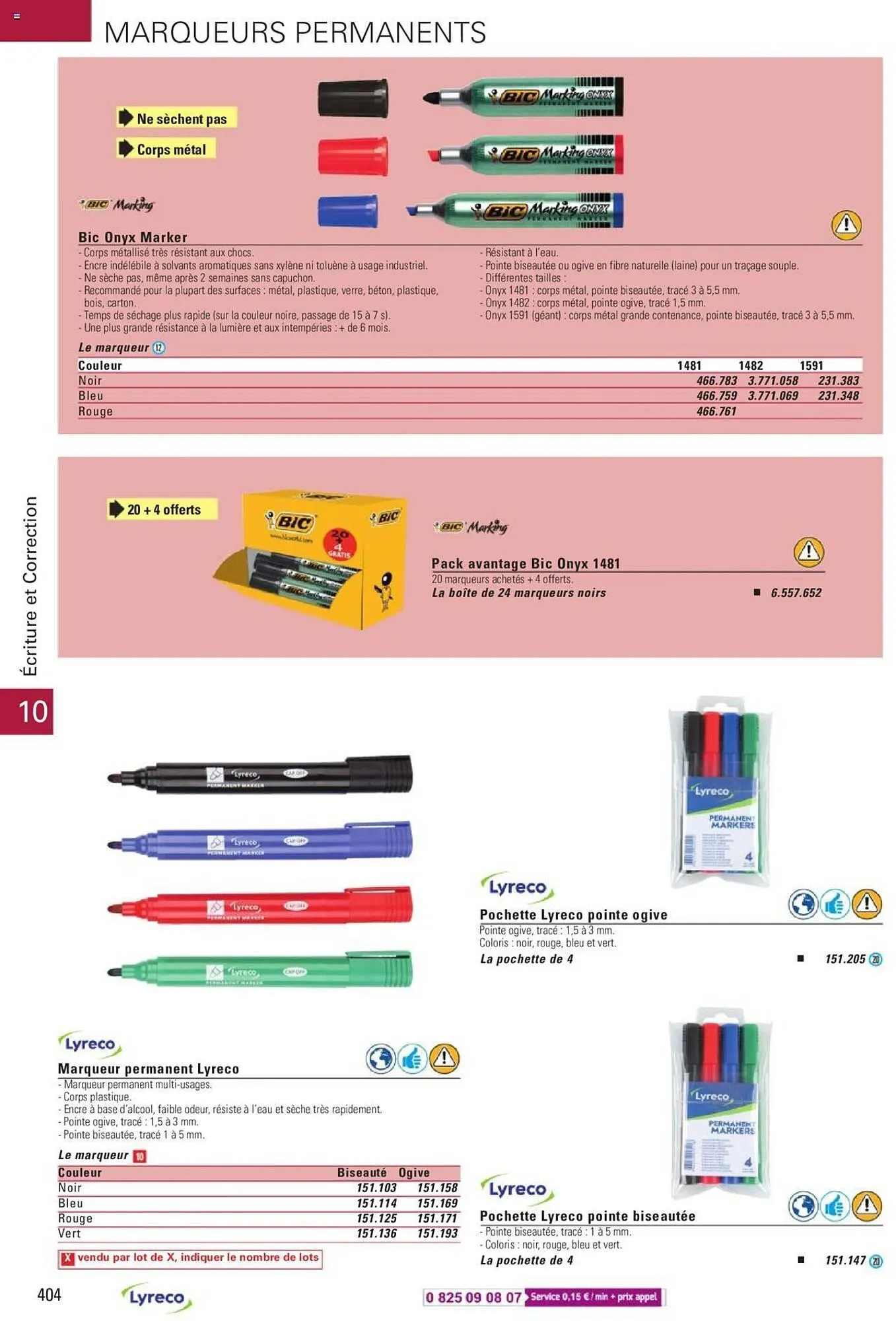 Catalogue Lyreco du 15 mai au 31 décembre 2023 - Catalogue page 404