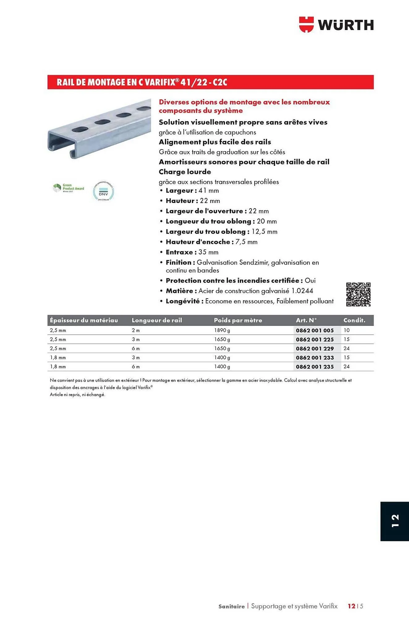 Catalogue Würth du 12 mai au 31 décembre 2025 - Catalogue page 1549