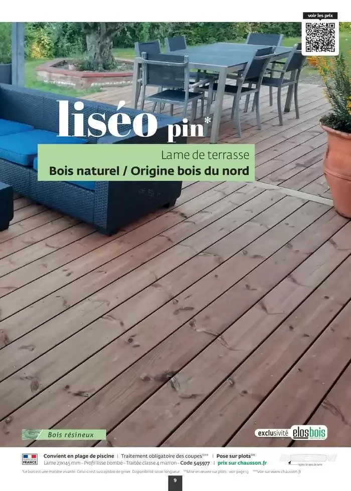 Aménagez votre extérieur SAISON 2025 du 1 janvier au 31 décembre 2025 - Catalogue page 11