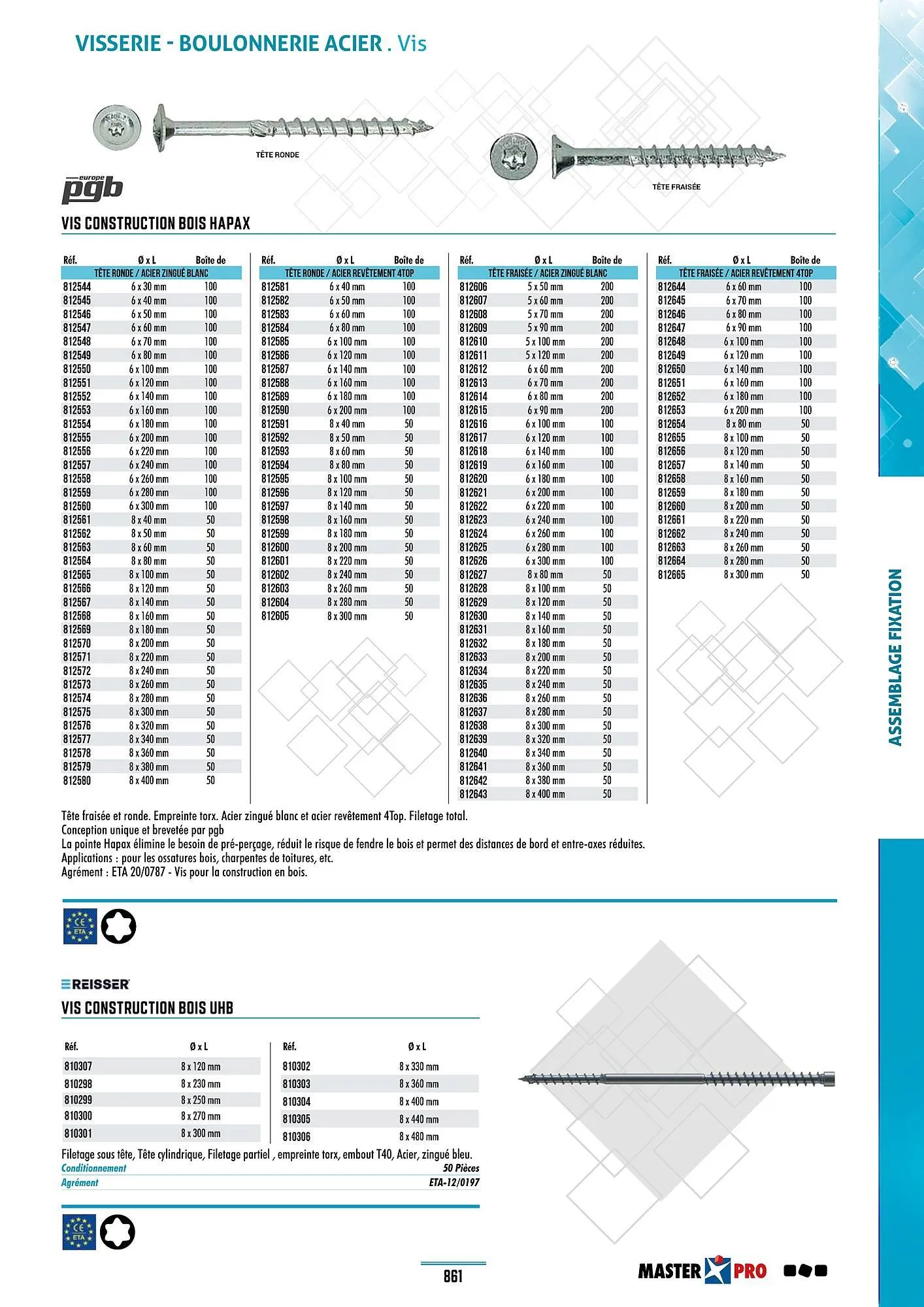 Catalogue Master Pro du 28 janvier au 30 décembre 2028 - Catalogue page 865
