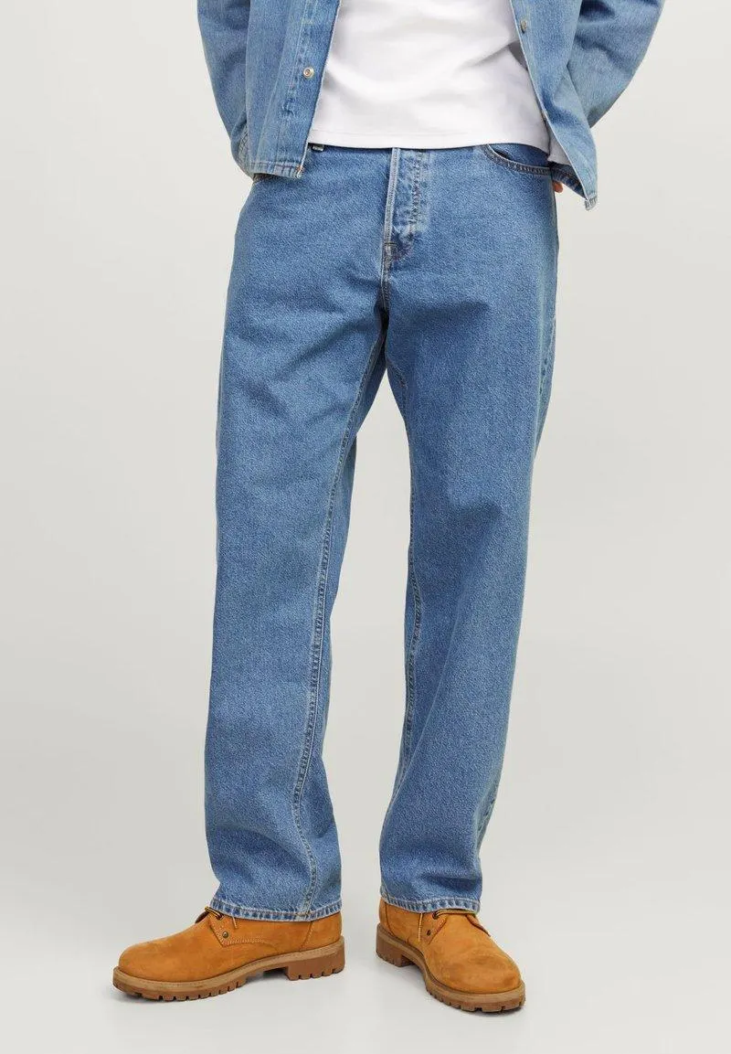 JJIEDDIE JJORIGINAL - Jean droit - blue denim