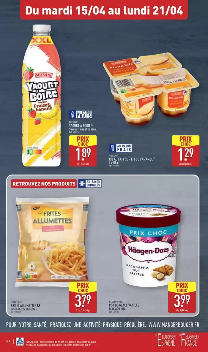 Arrivages de Pâques à prix discount du 15 avril au 21 avril 2025 - Catalogue page 29