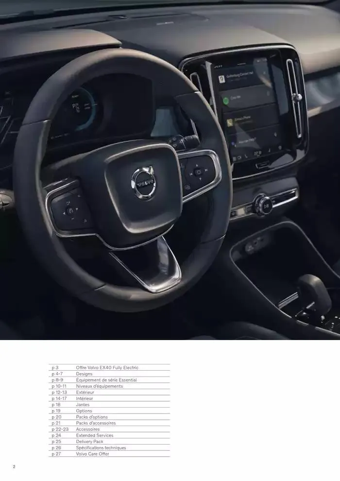 VOLVO EX40 FULLY ELECTRIC du 7 janvier au 31 décembre 2025 - Catalogue page 2