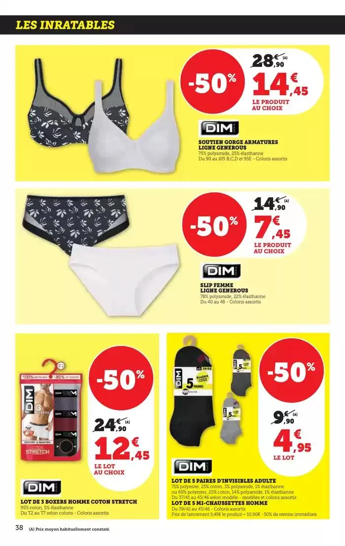 Spécial Hiver du 25 février au 9 mars 2025 - Catalogue page 38