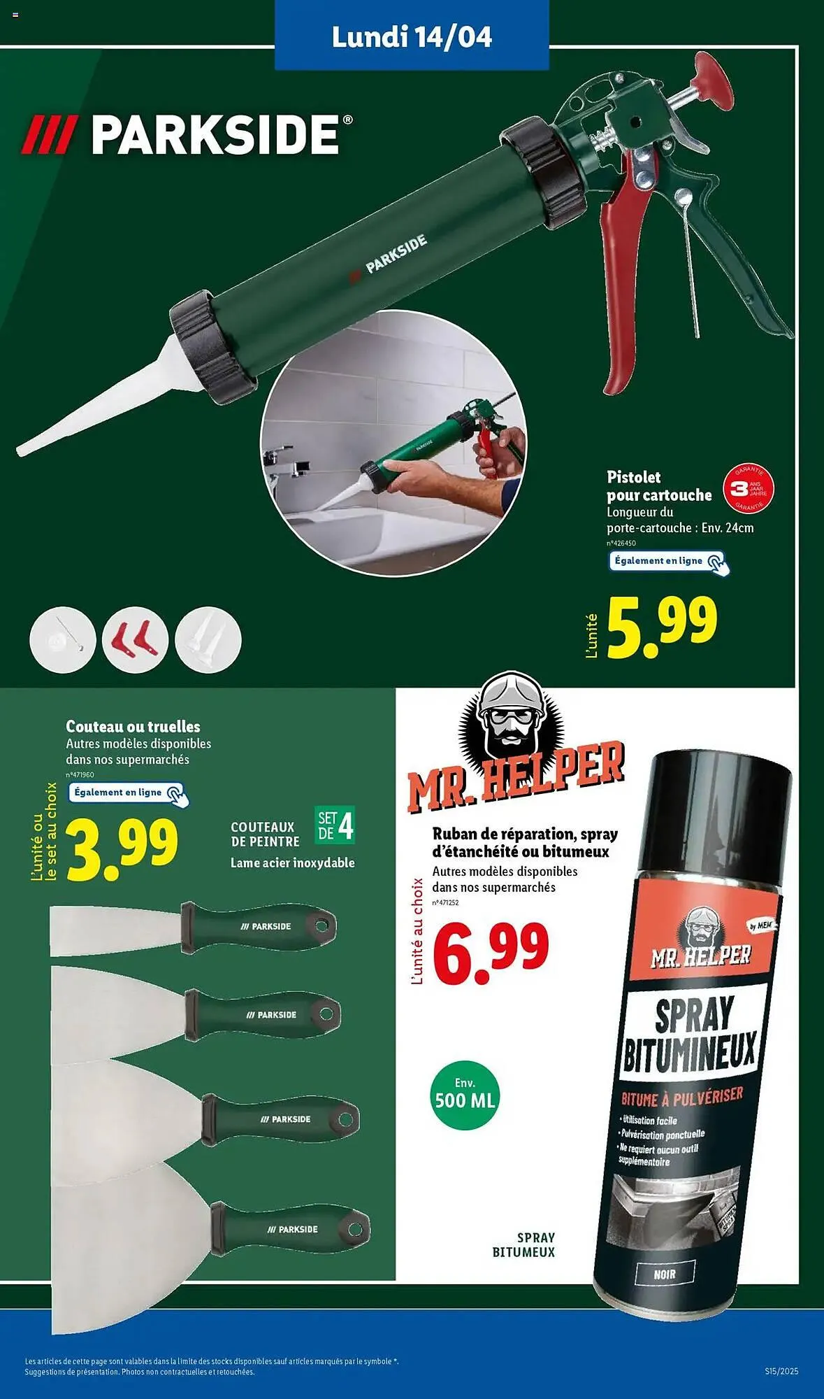 Catalogue Lidl du 10 avril au 16 avril 2025 - Catalogue page 67