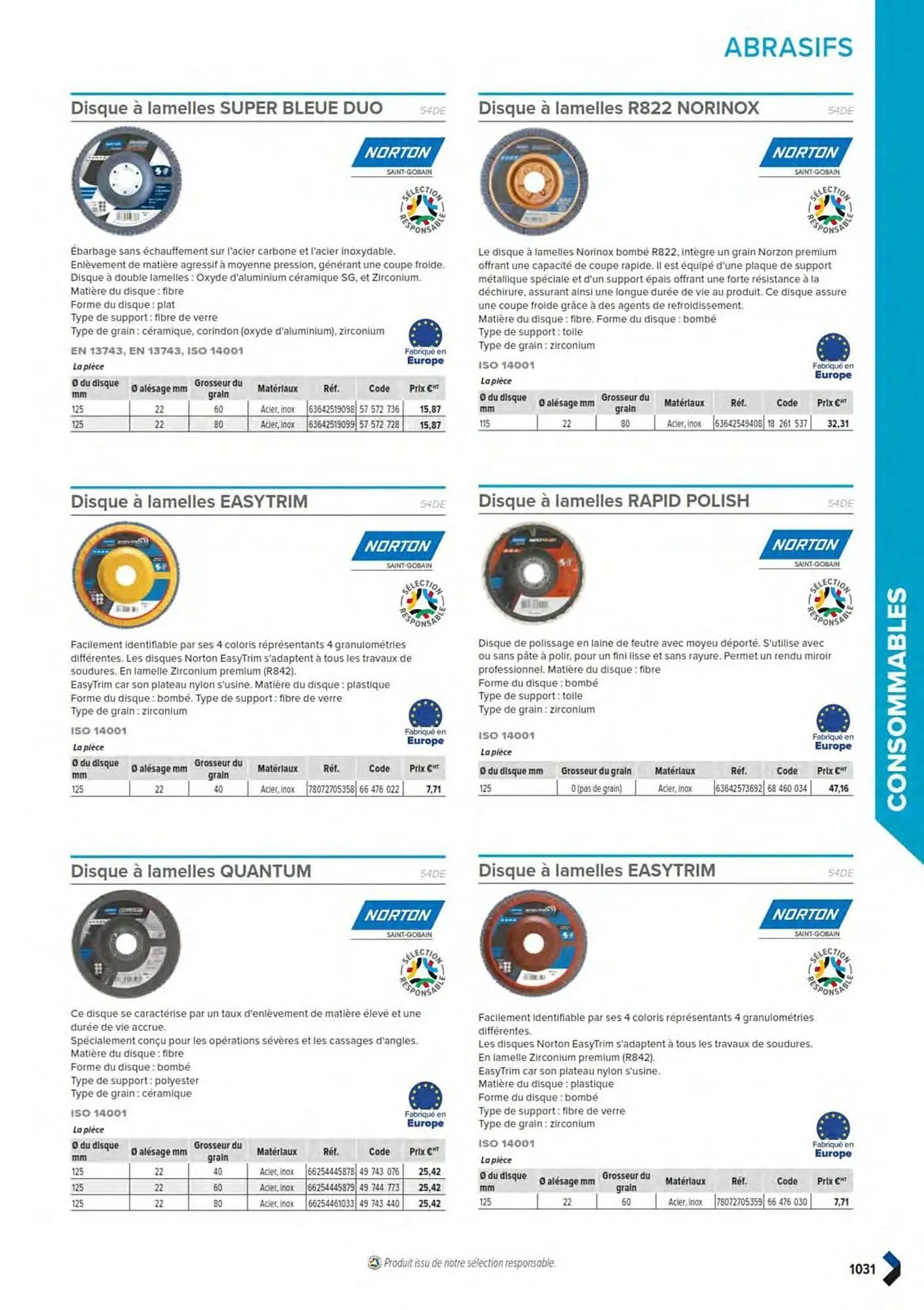 Catalogue Prolians du 11 mars au 31 décembre 2025 - Catalogue page 1033