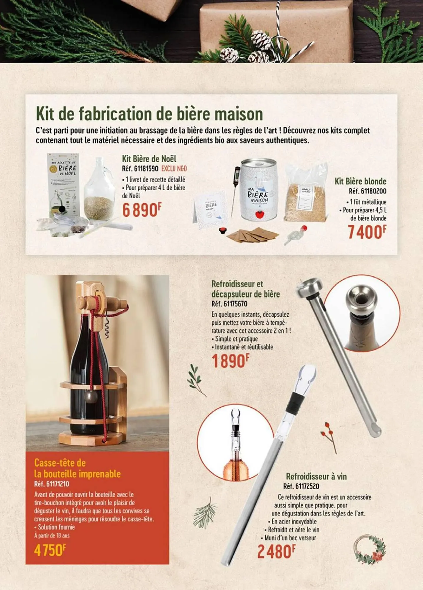 Catalogue Nature et Découvertes du 21 décembre au 31 décembre 2023 - Catalogue page 10