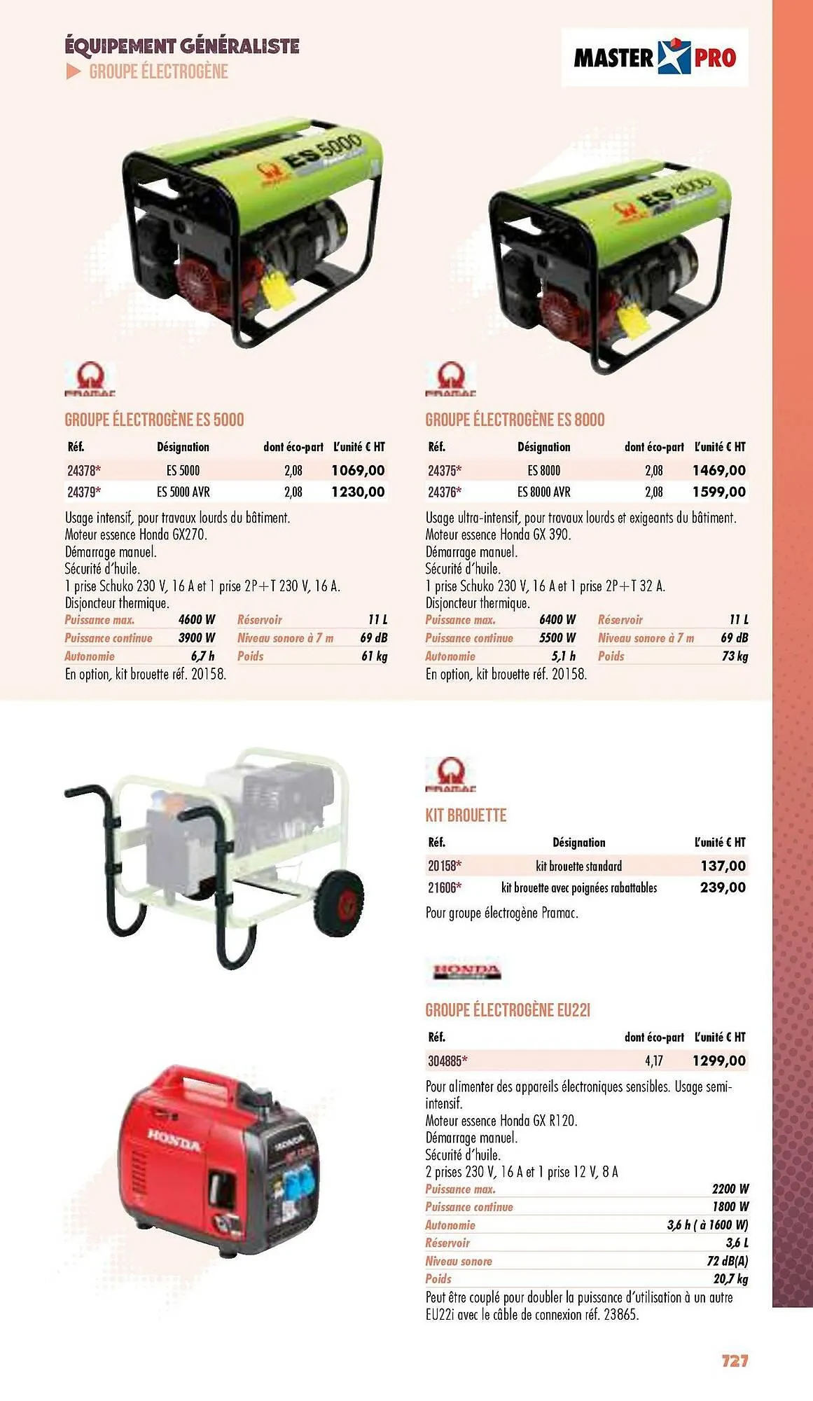 Catalogue Master Pro du 3 janvier au 31 décembre 2025 - Catalogue page 729