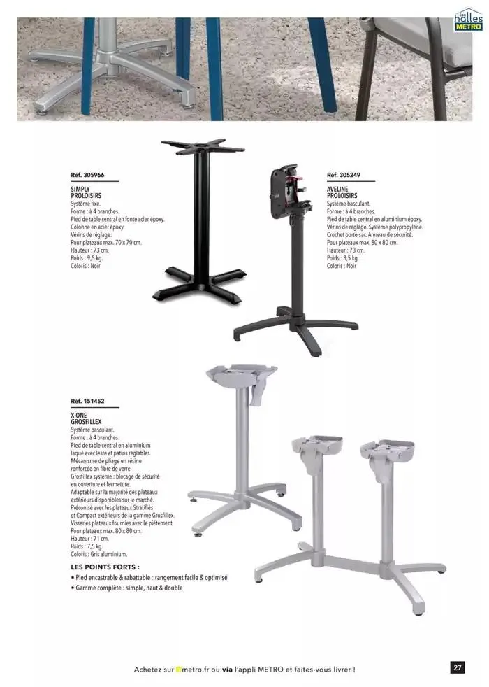 Metro #Terrasse édition 2025 du 30 janvier au 1 juillet 2025 - Catalogue page 27