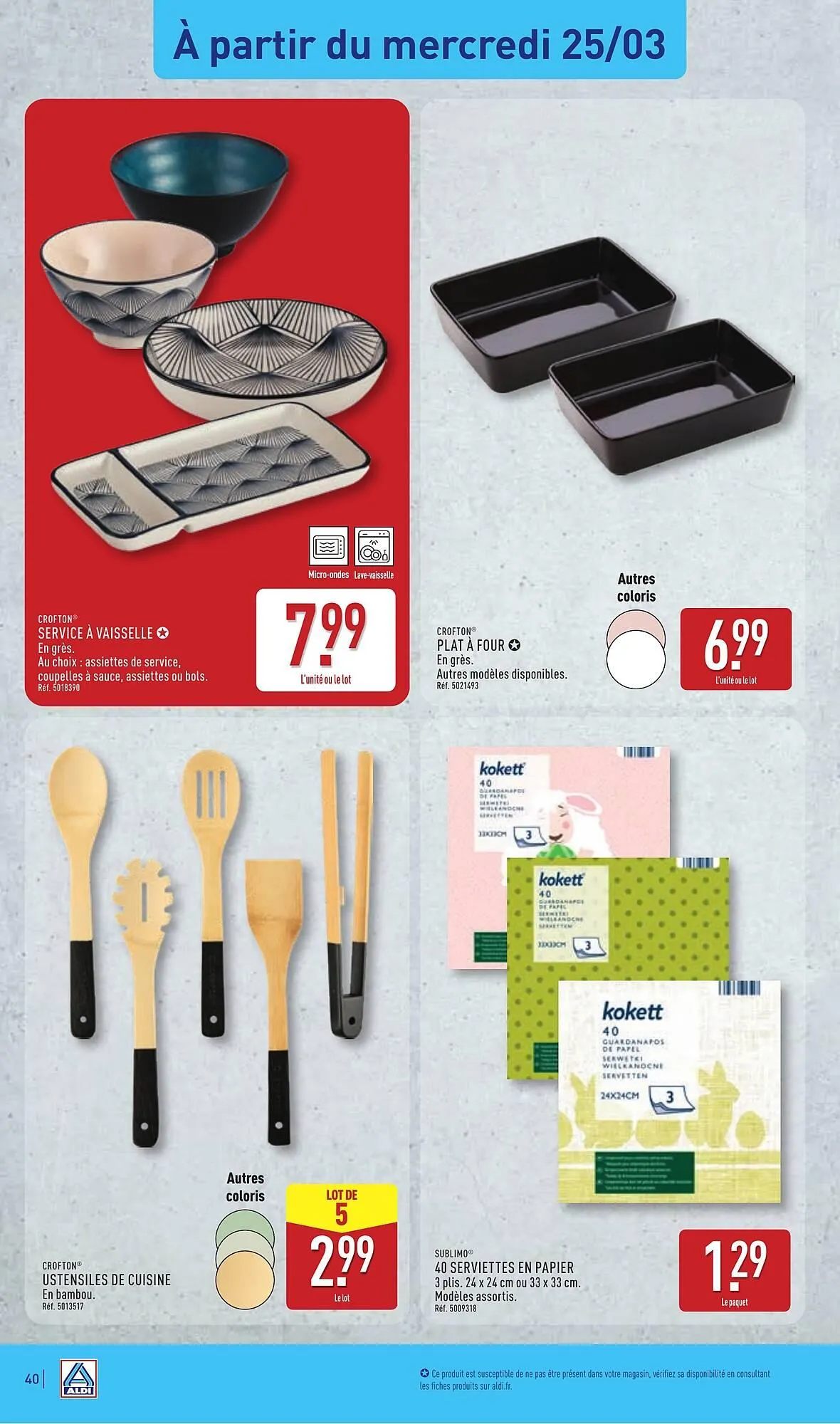 Catalogue ALDI du 24 mars au 30 mars 2026 - Catalogue page 42