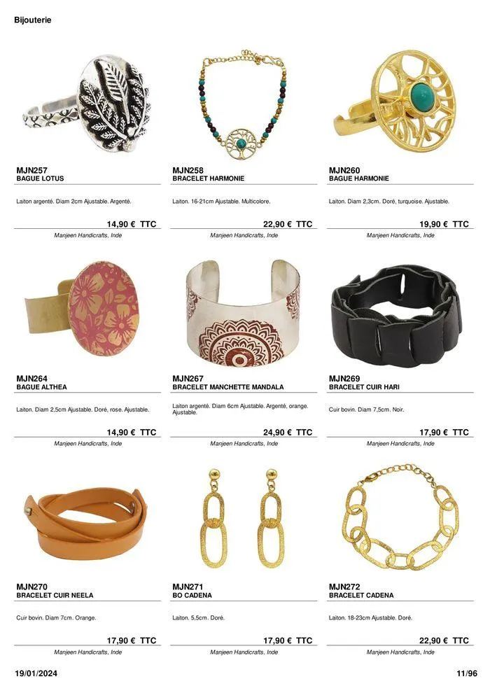 ARTISANAT . DéCORATION . MODE . JOUETS du 9 février au 31 août 2024 - Catalogue page 13