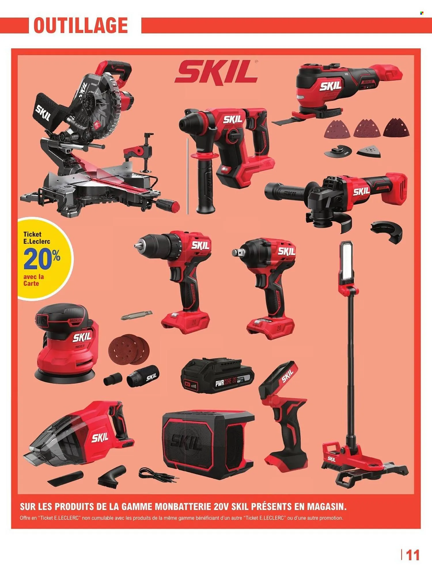 Catalogue E.Leclerc Brico du 21 octobre au 8 novembre 2025 - Catalogue page 11
