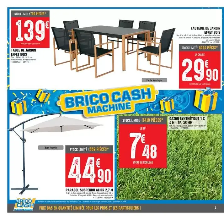C’est l’anniversaire Brico Cash, venez en profiter ! du 8 mai au 22 mai 2025 - Catalogue page 2