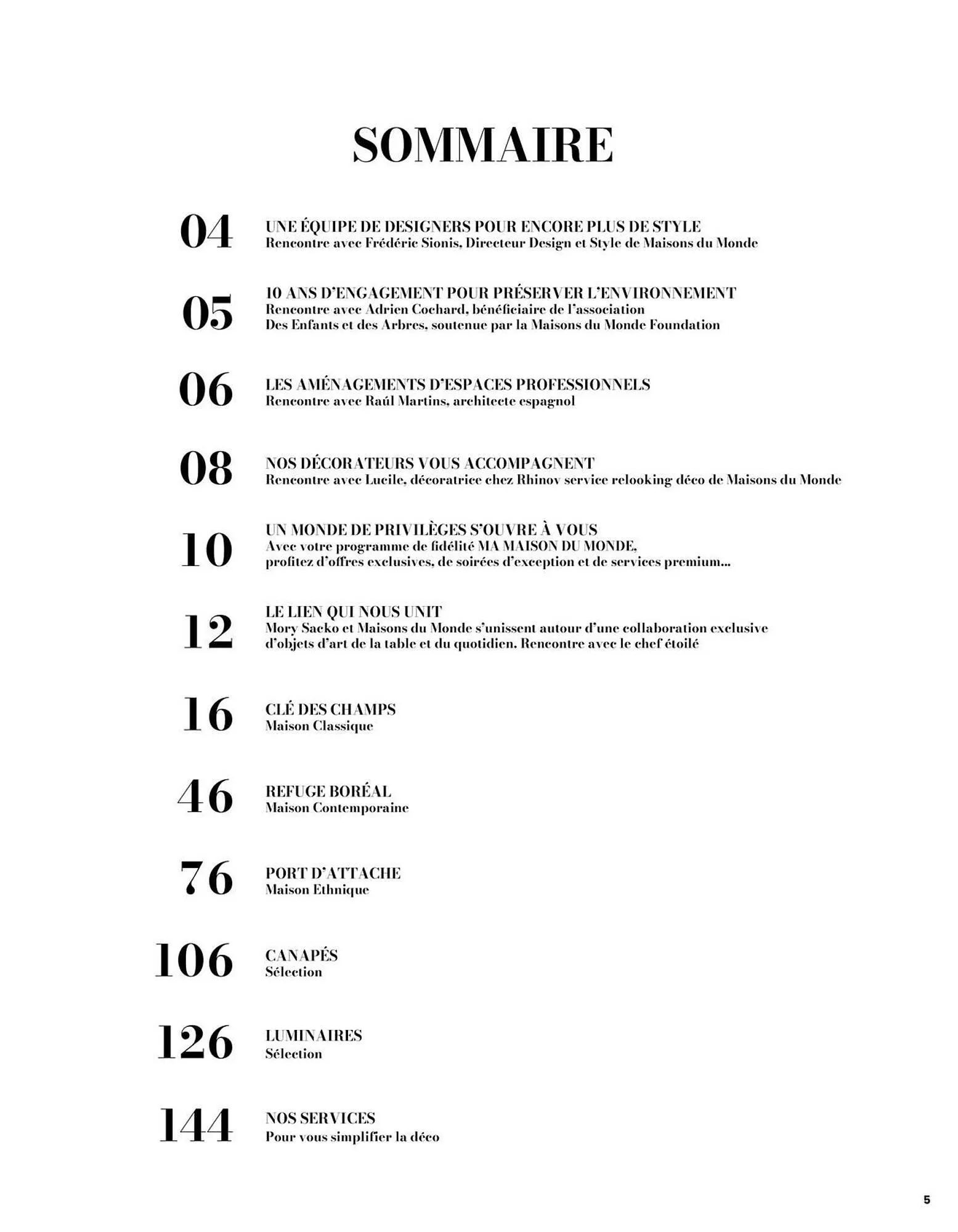 Catalogue Maisons du Monde du 11 décembre au 31 décembre 2025 - Catalogue page 5