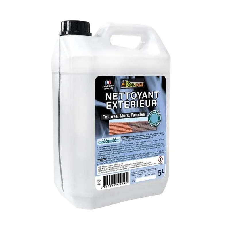 Fongicide nettoyant toiture et terrasse