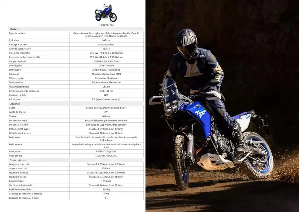 Catalogue Yamaha Motos - Gamme Motos du 12 février au 31 décembre 2025 - Catalogue page 45