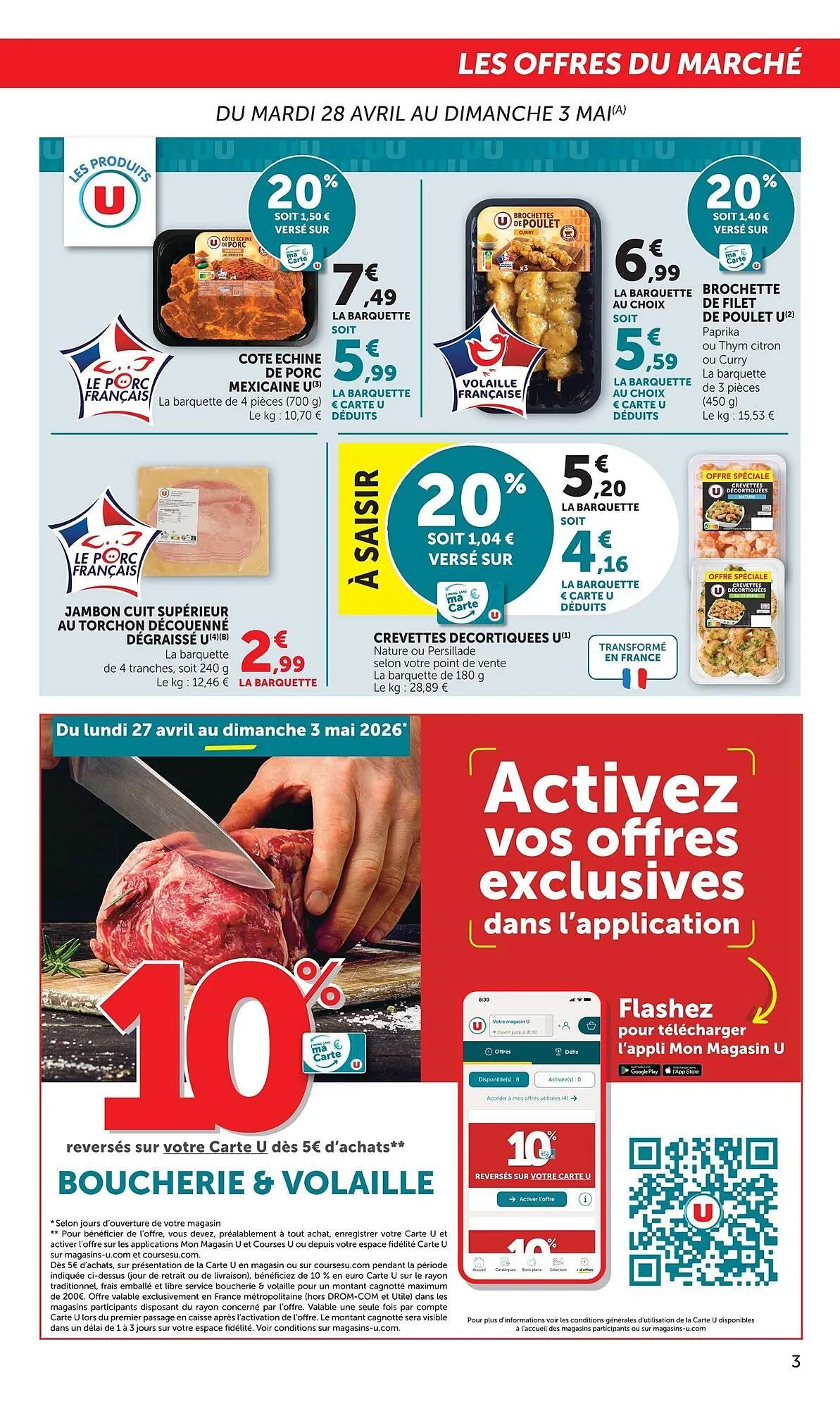 Catalogue U Express du 28 avril au 10 mai 2026 - Catalogue page 3