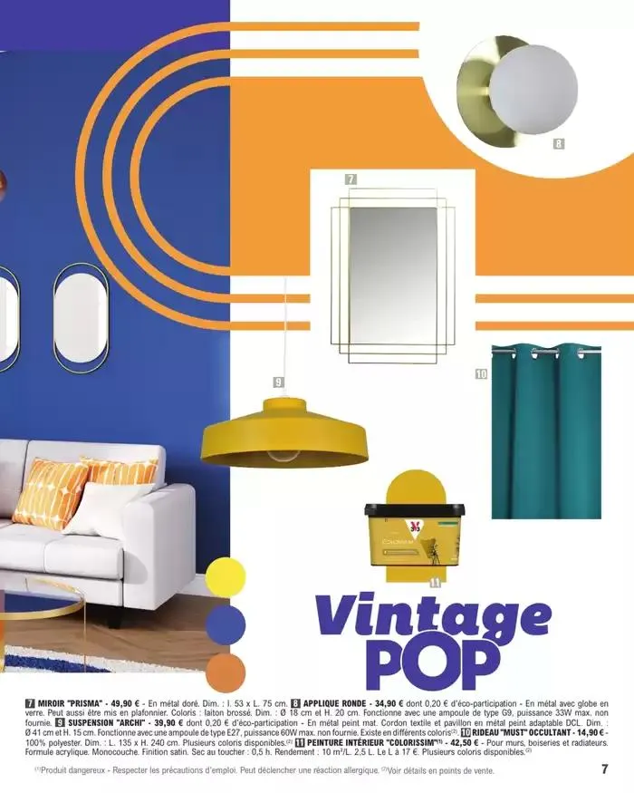 Guide Decoration Interieure du 2 mai au 31 décembre 2025 - Catalogue page 7