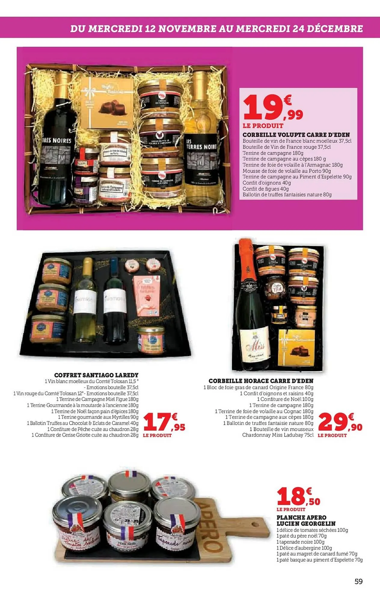 Catalogue Super U du 12 novembre au 30 novembre 2025 - Catalogue page 59