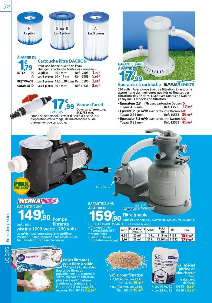 PRINTEMPS 2025 du 3 mars au 4 juin 2025 - Catalogue page 72