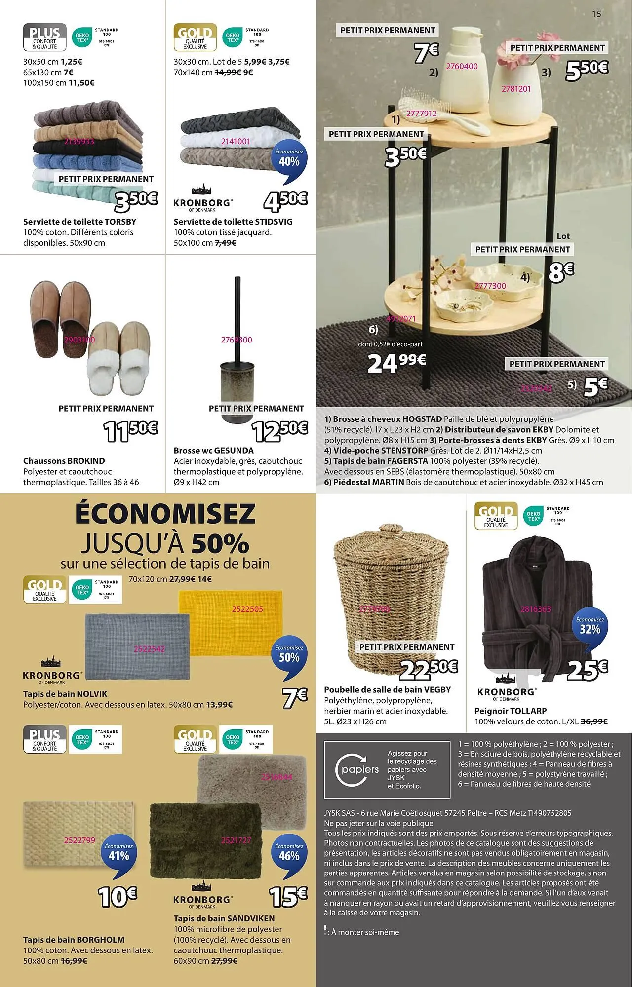 Catalogue JYSK du 1 juillet au 21 juillet 2025 - Catalogue page 15