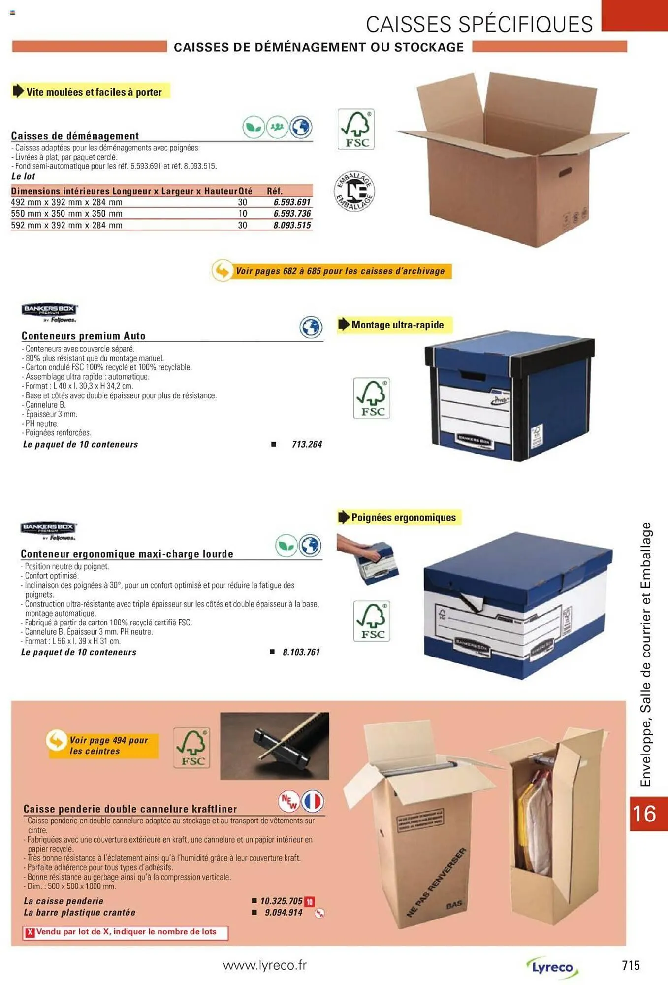 Catalogue Lyreco du 15 mai au 31 décembre 2023 - Catalogue page 715