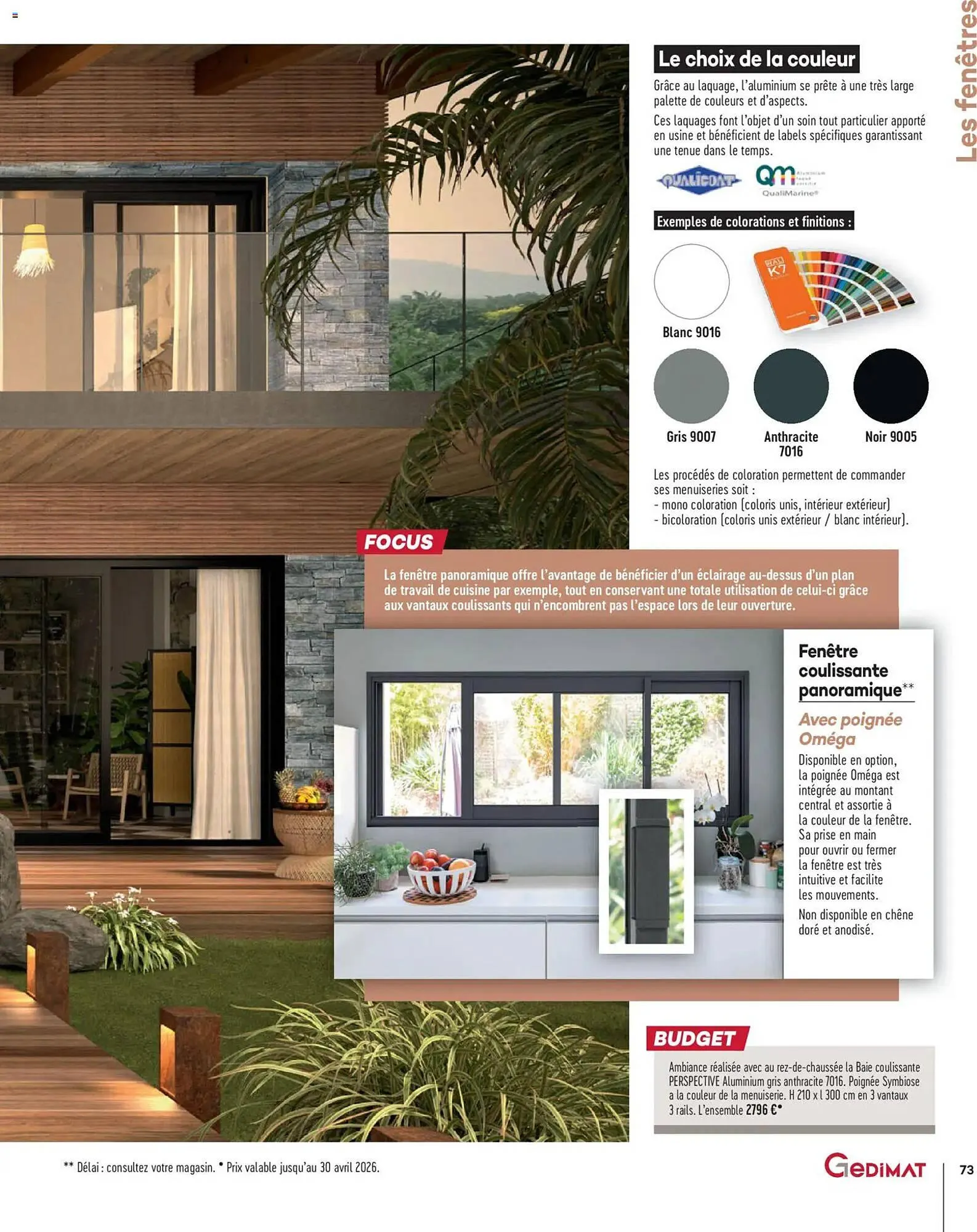 Catalogue Gedimat du 14 avril au 30 avril 2026 - Catalogue page 73