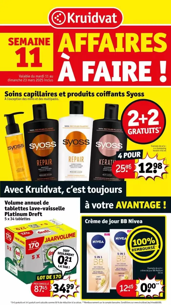 Dépliant 11 du 10 mars au 23 mars 2025 - Catalogue page 1