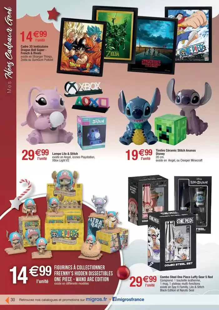 Déco (18j) Kdo Mode festif du 19 novembre au 15 décembre 2024 - Catalogue page 30