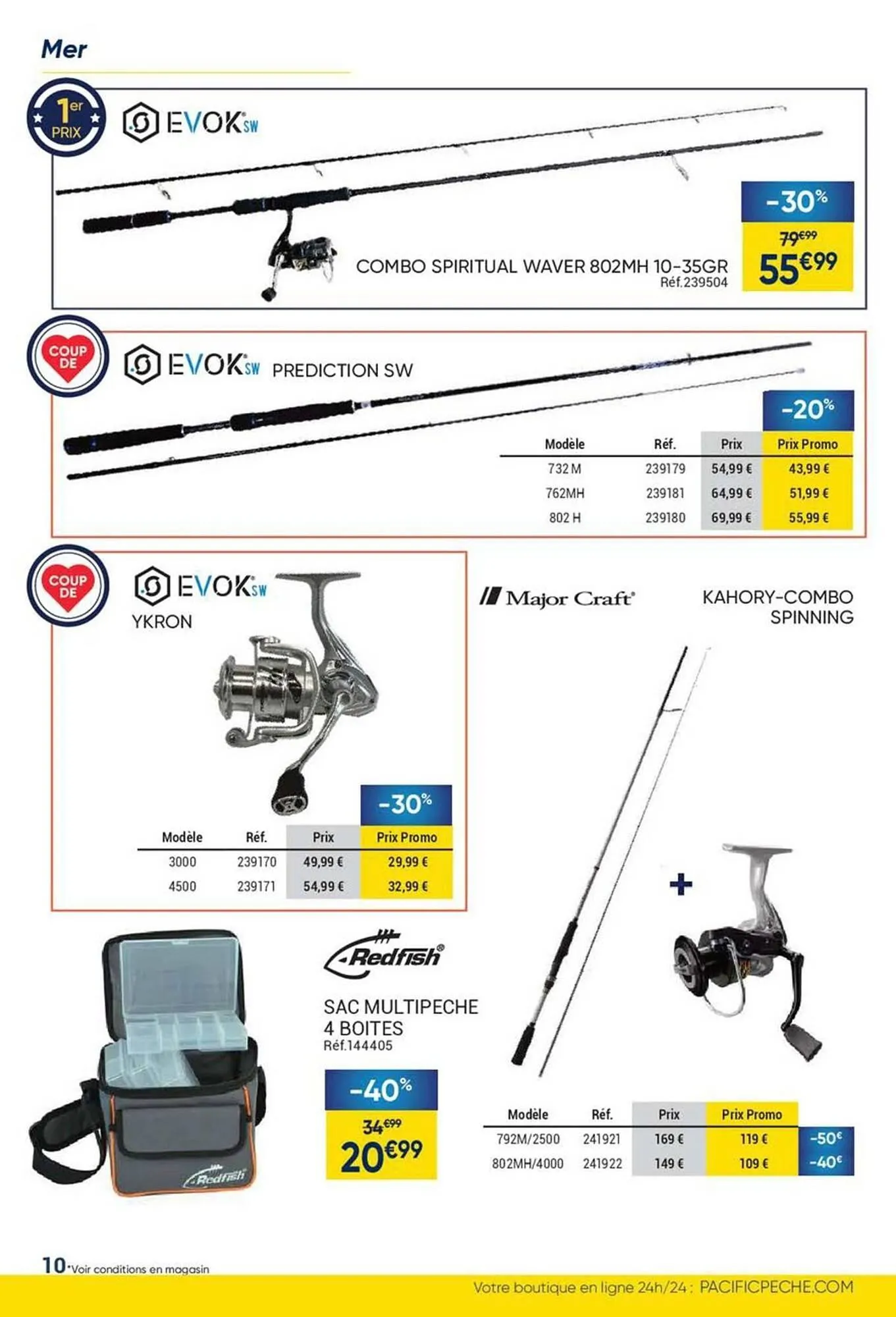 Catalogue Pacific Pêche du 24 septembre au 3 novembre 2025 - Catalogue page 10