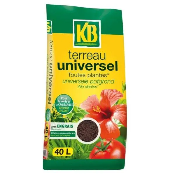 Palette De 60 Sacs De Terreau Universel Kb