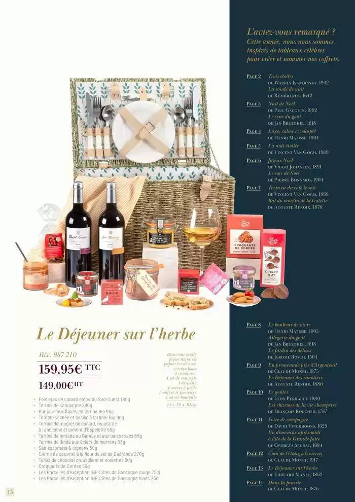 Cadeaux Gourmands Ducs De Gascogne 2024-2025 du 19 août au 31 août 2025 - Catalogue page 14