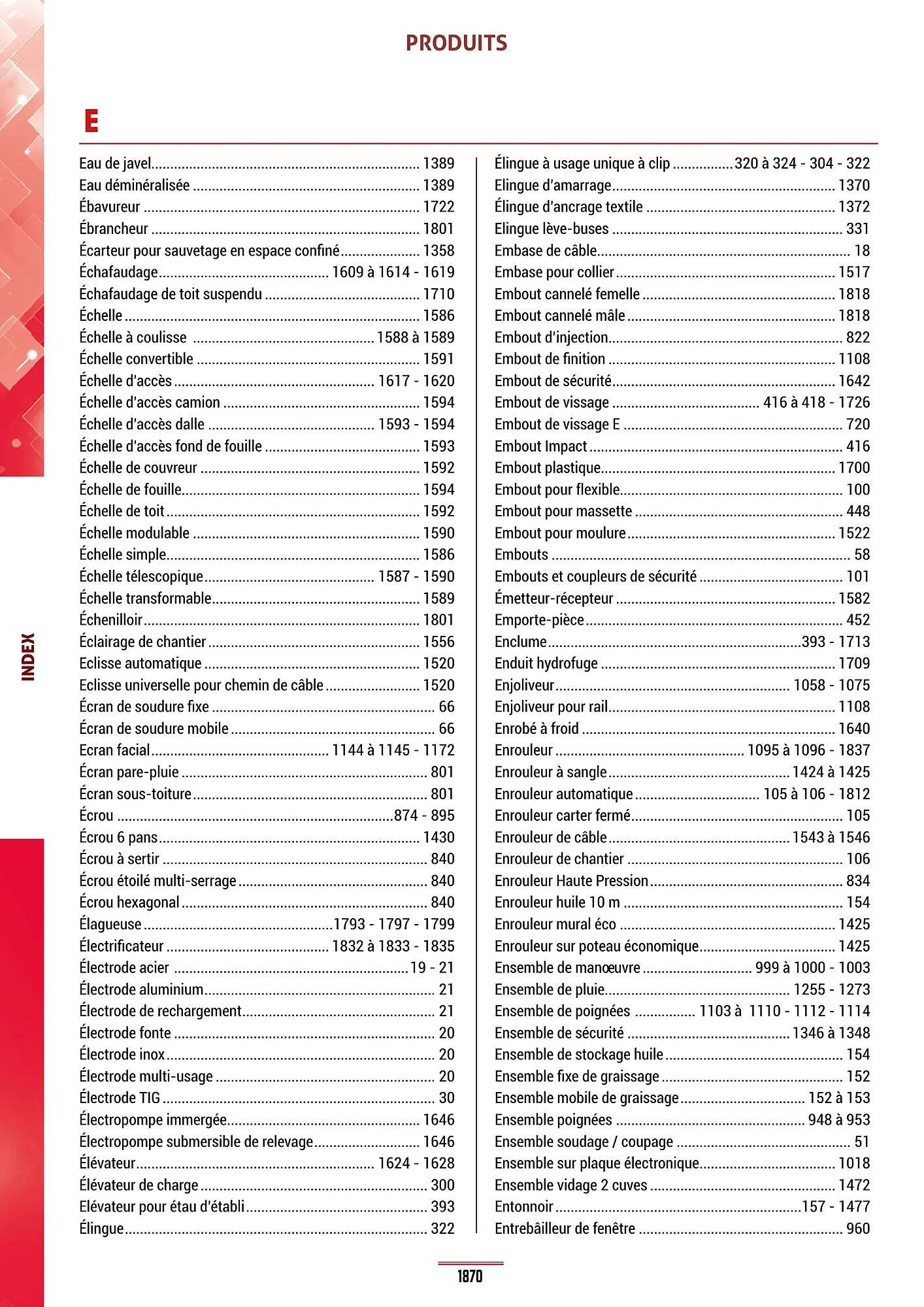 Catalogue Master Pro du 28 janvier au 30 décembre 2028 - Catalogue page 1874