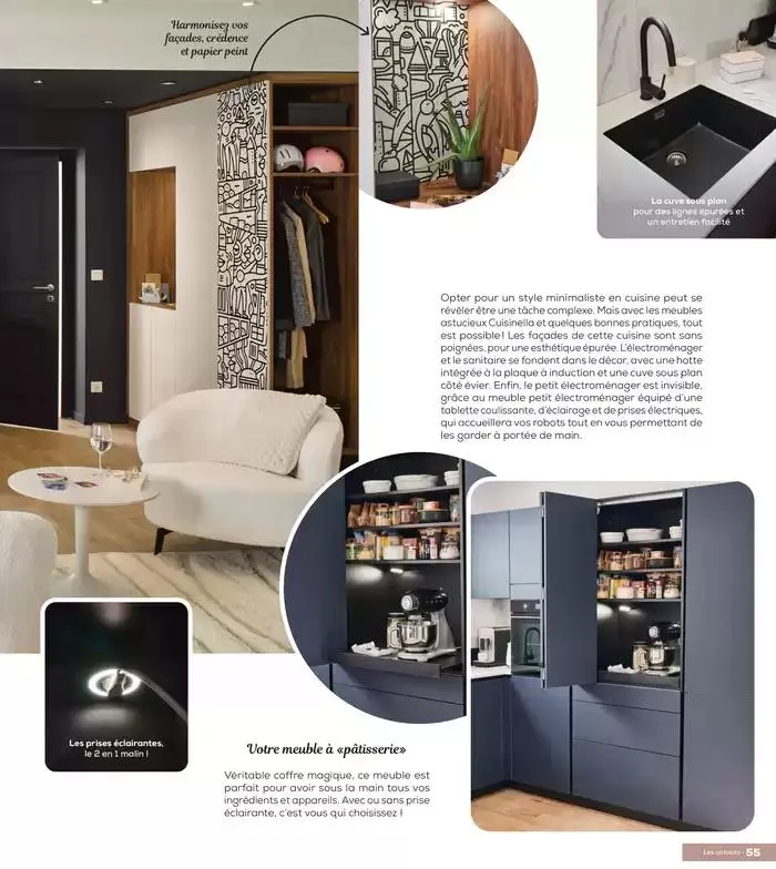 Le Mag Cuisinella 2025 du 7 janvier au 31 décembre 2025 - Catalogue page 57