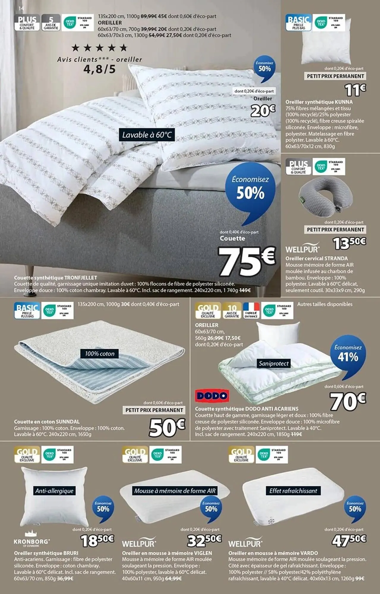 Catalogue JYSK du 17 juin au 21 juillet 2025 - Catalogue page 14